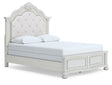 Montelaine Queen Upholstered Panel Bed (Bed Size: Queen)