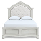 Montelaine Queen Upholstered Panel Bed (Bed Size: Queen)
