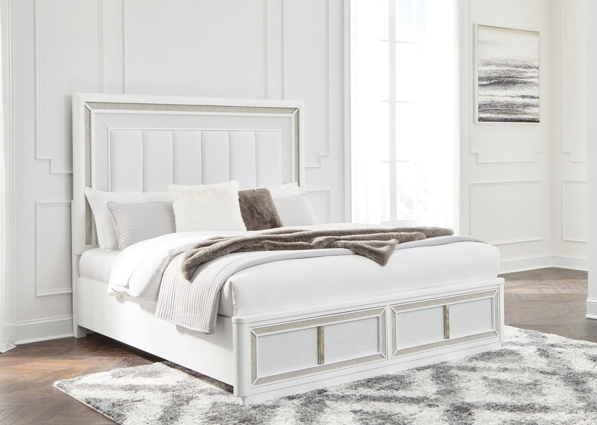 Chalanna Queen Upholstered Storage Bed (Bed Size: California King)