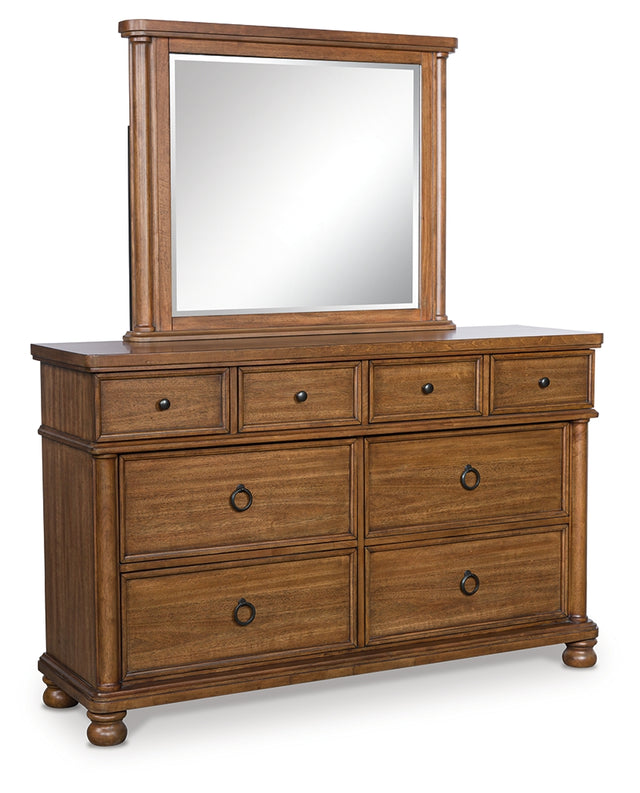 Rowlenstown Dresser and Mirror