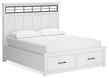 Ashbryn Queen Panel Storage Bed (Bed Size: California King)