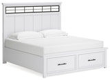 Ashbryn Queen Panel Storage Bed (Bed Size: King)
