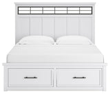 Ashbryn Queen Panel Storage Bed (Bed Size: King)