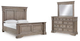 Blairhurst Queen Panel Bed, Dresser and Mirror (Bed Size: Queen)