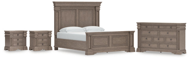 Blairhurst 6-Piece King Panel Bed with Dresser and 2 Nightstands (King/California King Panel Footboard with Slats, King/California King Panel Headboard, Queen/King Panel Rails, Dresser, Nightstand, Nightstand)