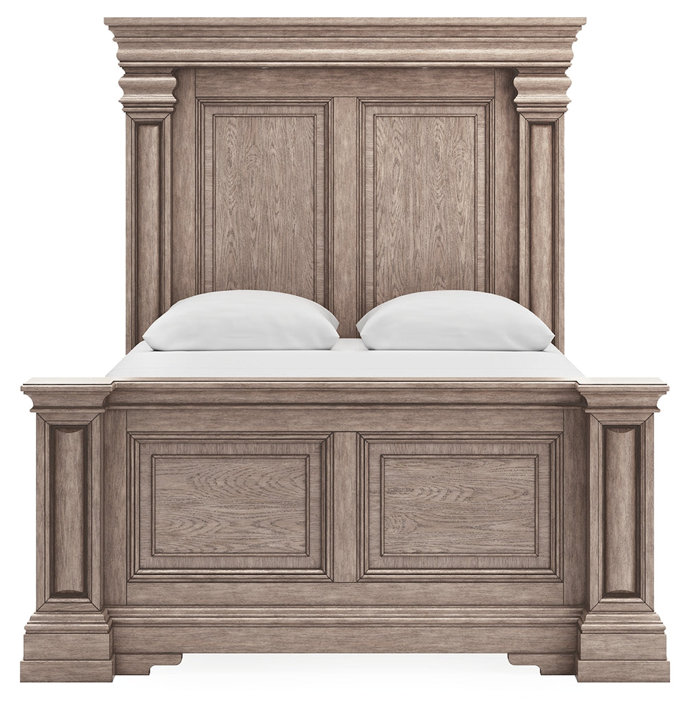Blairhurst Queen Panel Bed, Dresser, Mirror, Chest and Nightstand