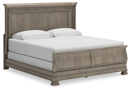 Lexorne Queen Sleigh Bed (Bed Size: California King)