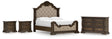 Maylee 6-Piece California King Upholstered Bed with Dresser and 2 Nightstands (King/California King Upholstered Panel Footboard with Slats, King/California King Upholstered Panel Headboard, California King Panel Rails, Dresser, Nightstand, Nightstand)