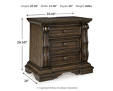 Maylee 6-Piece California King Upholstered Bed with Dresser and 2 Nightstands (King/California King Upholstered Panel Footboard with Slats, King/California King Upholstered Panel Headboard, California King Panel Rails, Dresser, Nightstand, Nightstand)