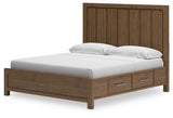 Cabalynn Queen Panel Bed with Storage (Bed Size: King)