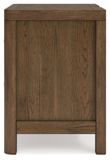 Cabalynn King Upholstered Bed and 2 Nightstands