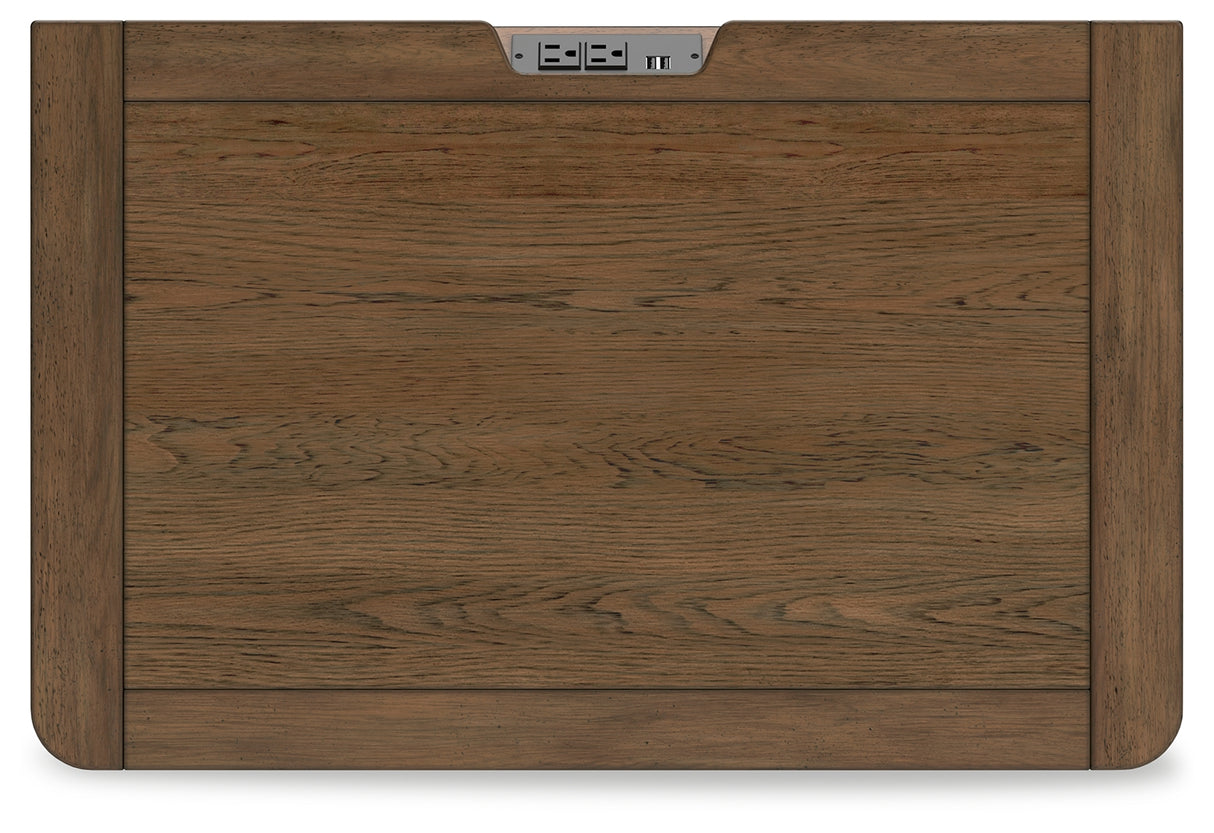 Cabalynn 6-Piece California King Upholstered Bed with Mirrored Dresser, Chest and Nightstand (King/California King Upholstered Headboard, California King Upholstered Footboard with Rails, Dresser, Bedroom Mirror, Chest of Drawers, Nightstand)