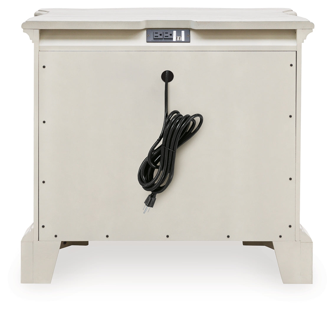 Arlendyne King Panel Bed and 2 Nightstands