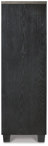 Foyland King Panel Storage Bed and 2 Chests