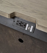 Foyland 7-Piece King Panel Storage Bed with Mirrored Dresser and 2 Nightstands (King/California King Storage Footboard, King/California King Panel Headboard, King Panel Rails with Roll Slats, Dresser, Bedroom Mirror, Nightstand, Nightstand)