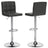 Bellatier Adjustable Height Bar Stool (Color: Black/Chrome Finish)