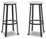 Challiman Bar Height Stool (Color: Vintage White)