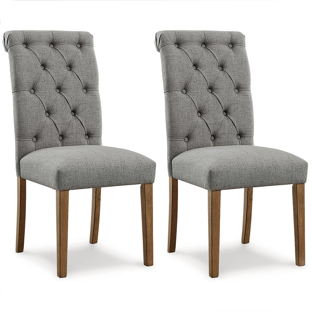 Harvina Dining Chair (Color: Gray)