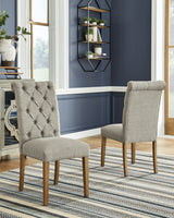 Harvina Dining Chair (Variation Color: Light Gray)