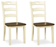 Woodanville 2-Piece Dining Chair (Dining Chair, Dining Chair)
