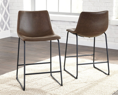 Centiar Counter Height Bar Stool (Set of 2)