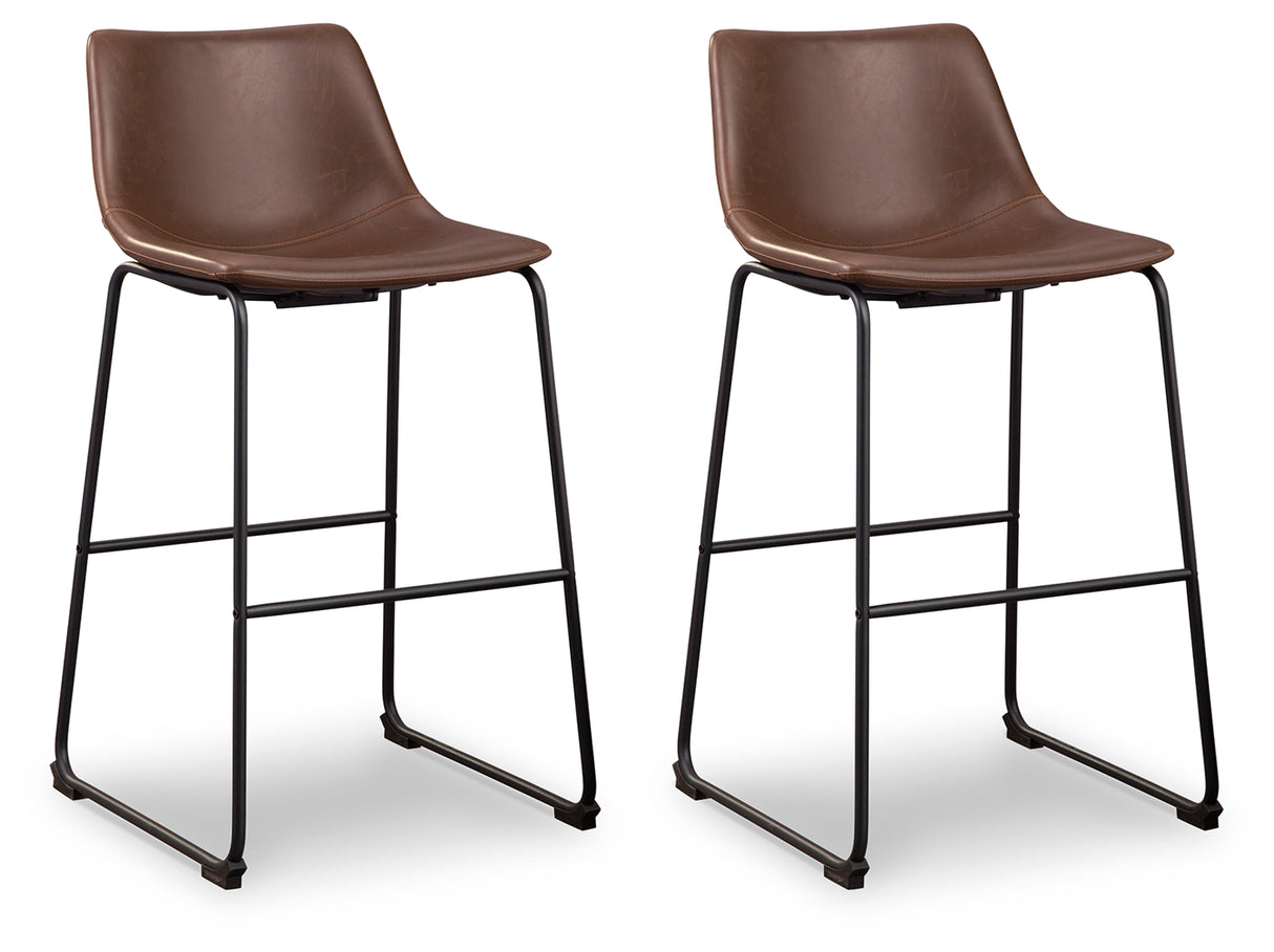 Centiar Counter Height Bar Stool (Color: Brown, Barstool Height: Pub/Bar Height)