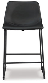 Centiar Counter Height Bar Stool (Color: Black, Barstool Height: Counter Height)