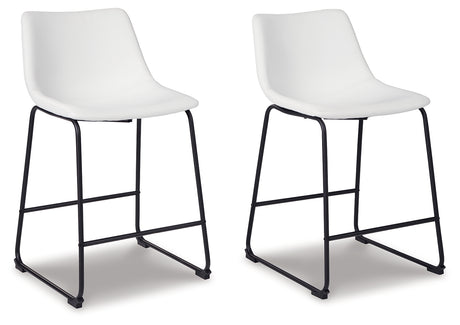Centiar Counter Height Bar Stool (Set of 2)