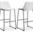 Centiar Counter Height Bar Stool (Color: White, Barstool Height: Pub/Bar Height)