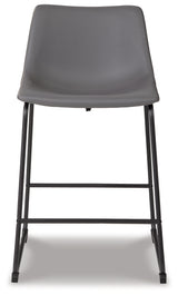 Centiar Counter Height Bar Stool (Color: Gray, Barstool Height: Counter Height)