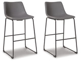 Centiar Counter Height Bar Stool (Color: Gray, Barstool Height: Pub/Bar Height)