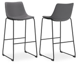 Centiar Counter Height Bar Stool (Color: Gray, Barstool Height: Pub/Bar Height)
