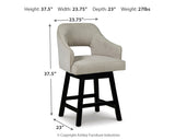 Tallenger Counter Height Bar Stool (Set of 2)
