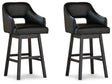 Tallenger 2-Piece Bar Stool (Bar Height Bar Stool, Bar Height Bar Stool)