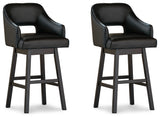 Tallenger 2-Piece Bar Stool (Bar Height Bar Stool, Bar Height Bar Stool)