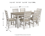 Skempton Dining Table and Chairs (Set of 7)