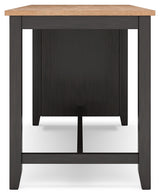 Gesthaven 3-Piece Counter Height Dining Table and 2 Barstools (Counter Height Dining Table, Counter Height Barstool, Counter Height Barstool)