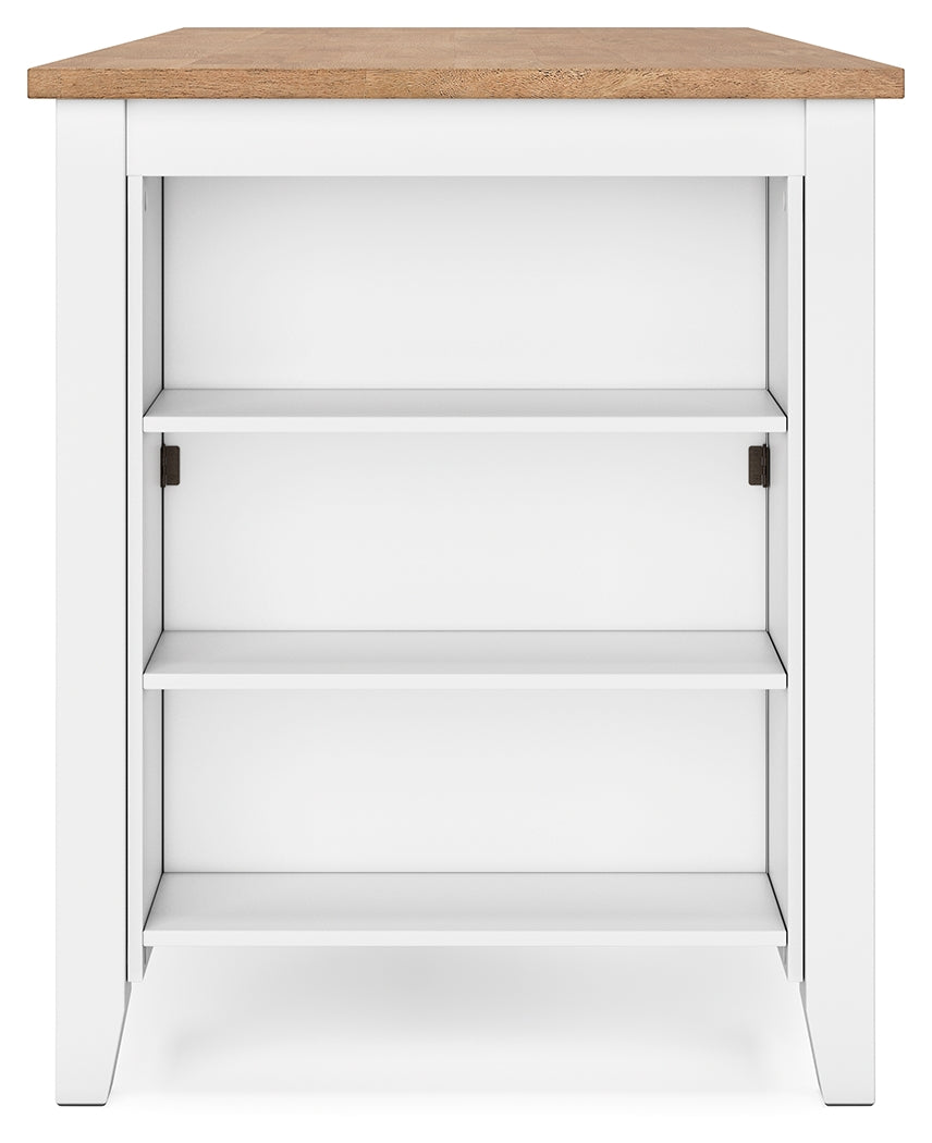 Gesthaven 3-Piece Counter Height Dining Table and 2 Barstools (Counter Height Dining Table, Counter Height Barstool, Counter Height Barstool)