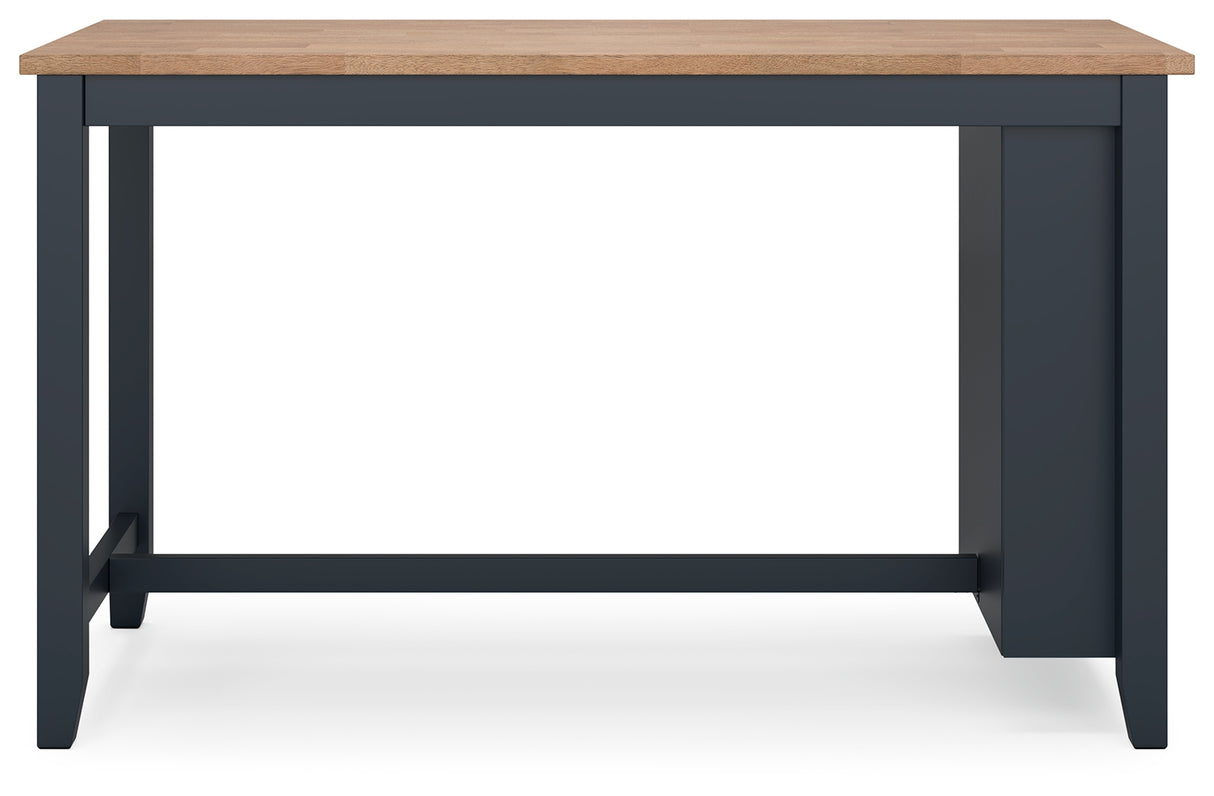 Gesthaven 3-Piece Counter Height Dining Table and 2 Barstools (Counter Height Dining Table, Counter Height Barstool, Counter Height Barstool)