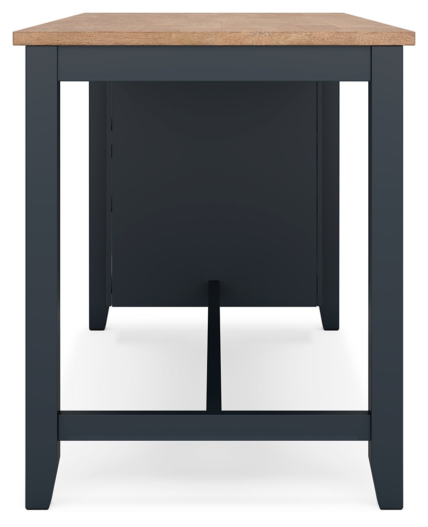 Gesthaven 3-Piece Counter Height Dining Table and 2 Barstools (Counter Height Dining Table, Counter Height Barstool, Counter Height Barstool)