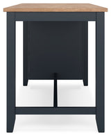 Gesthaven 3-Piece Counter Height Dining Table and 2 Barstools (Counter Height Dining Table, Counter Height Barstool, Counter Height Barstool)