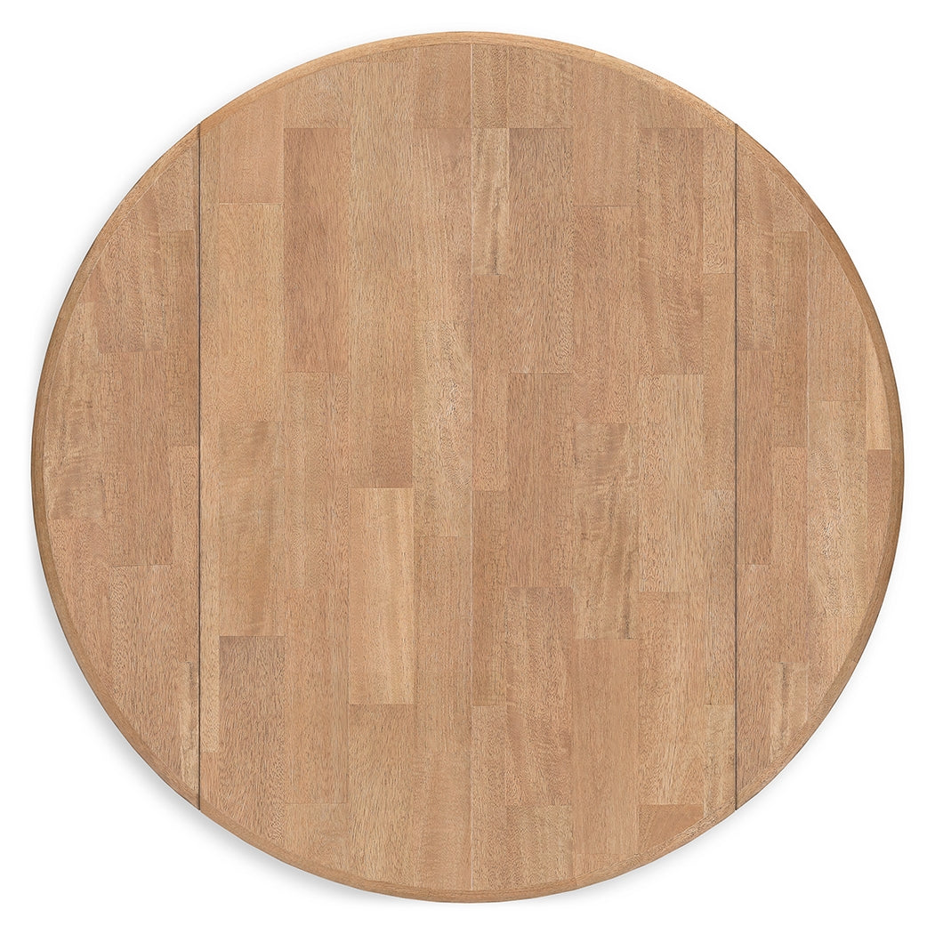 Gesthaven 3-Piece Dining Table and 2 Chairs (Dining Drop Leaf Table, Dining Chair, Dining Chair)