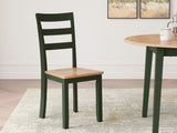 Gesthaven 3-Piece Dining Table and 2 Chairs (Dining Drop Leaf Table, Dining Chair, Dining Chair)