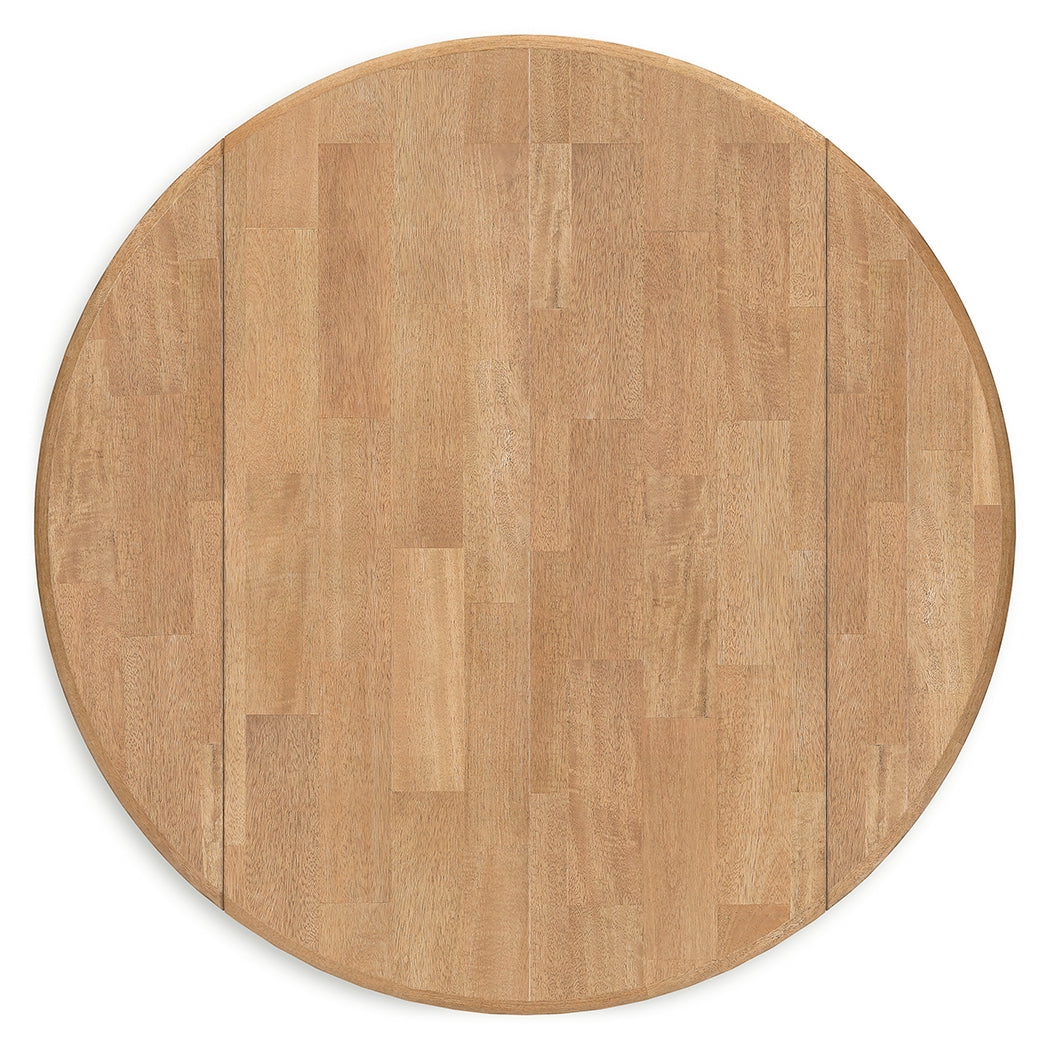 Gesthaven 3-Piece Dining Table and 2 Chairs (Dining Drop Leaf Table, Dining Chair, Dining Chair)