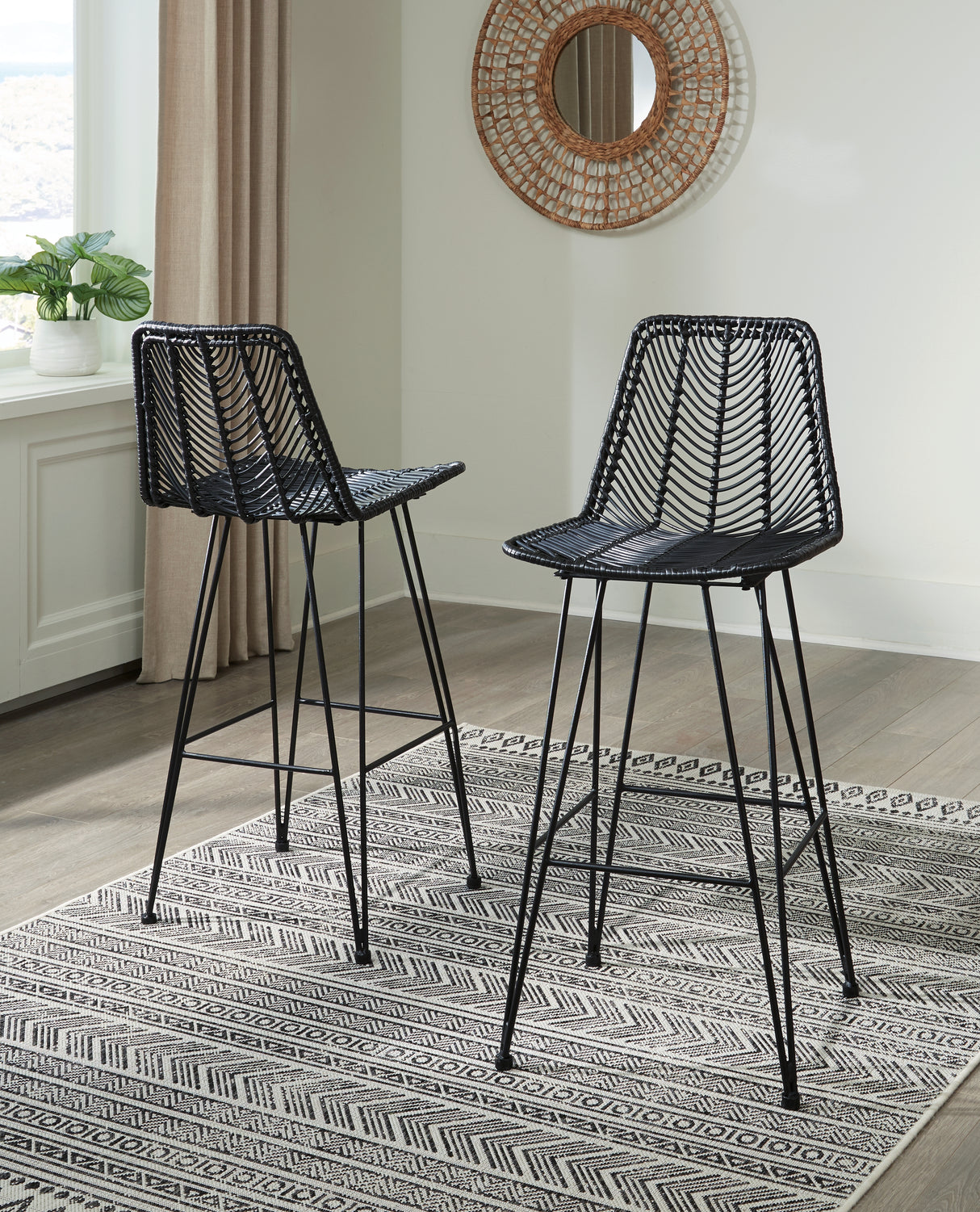 Angentree Bar Height Bar Stool (Set of 2)