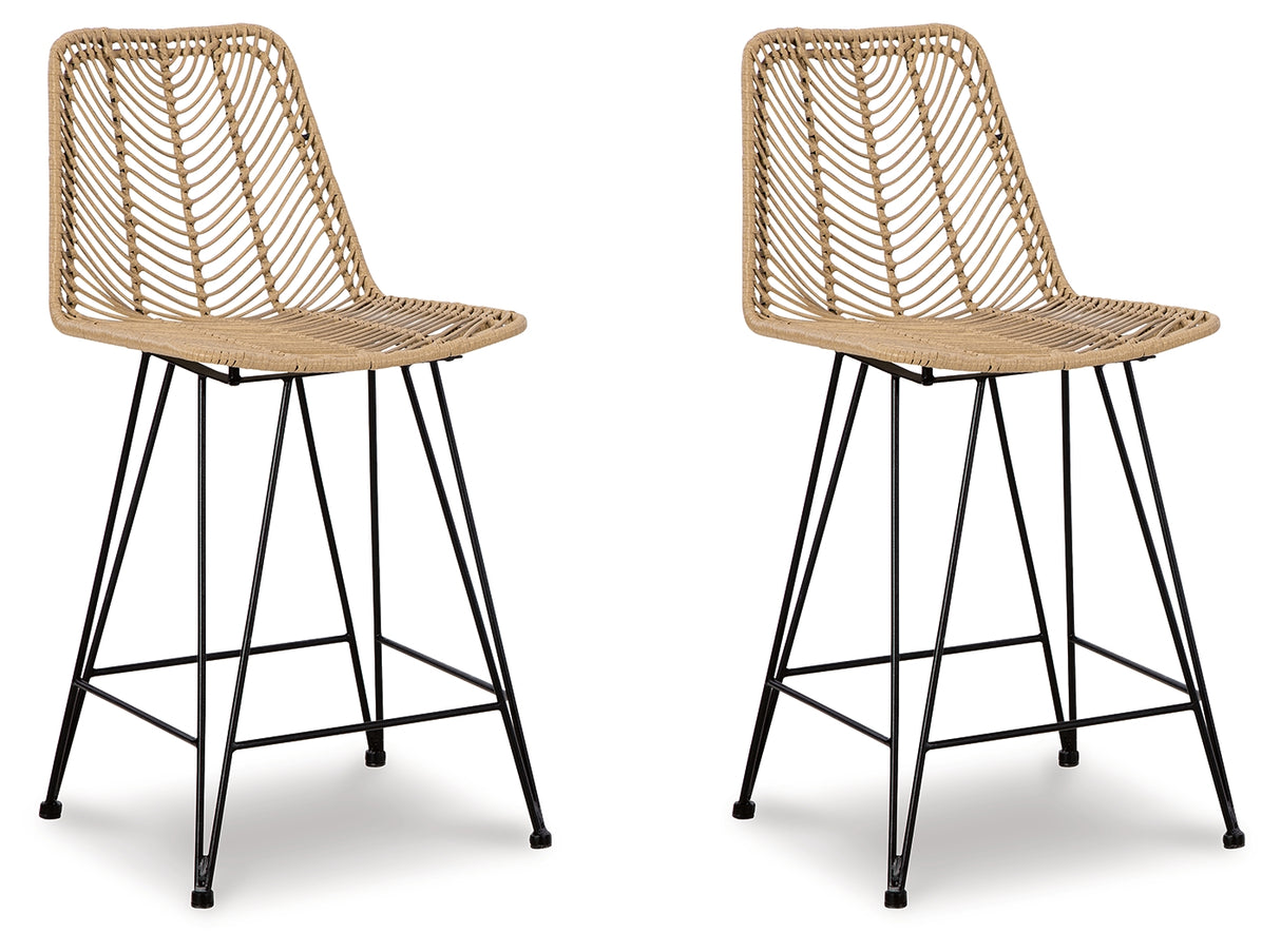 Angentree Counter Height Bar Stool (Set of 2)