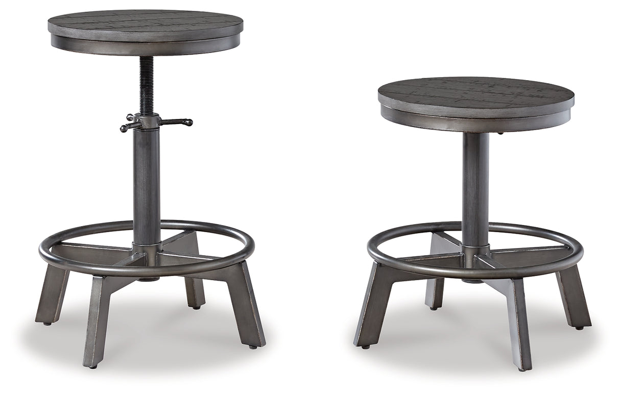 Torjin Counter Height Stool (Variation Color: Gray)