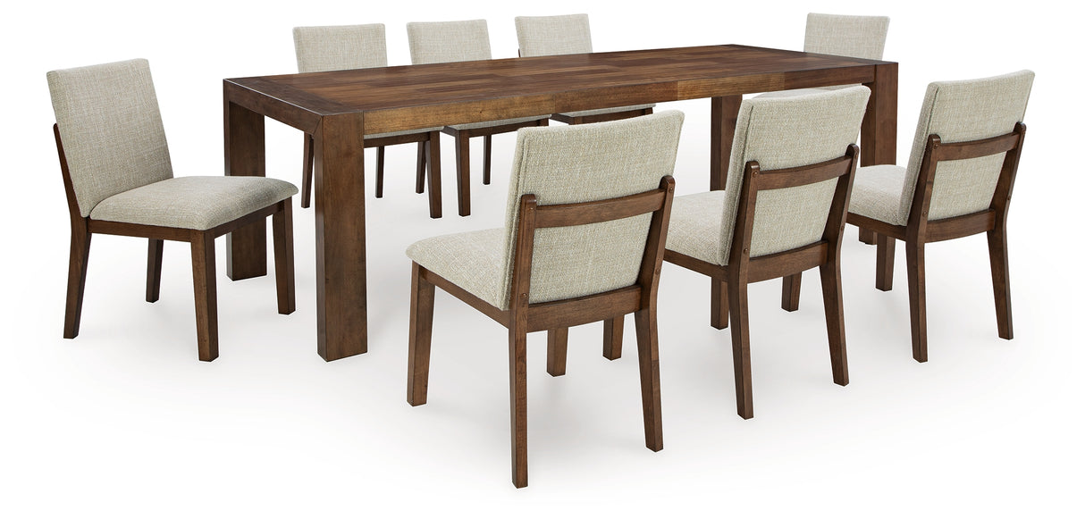 Kraeburn 9-Piece Dining Table and 8 Chairs (Dining Chair, Dining Chair, Dining Chair, Dining Chair, Dining Chair, Dining Chair, Dining Chair, Dining Chair, Dining Table)