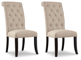 Tripton Dining Chair (Color: Linen)