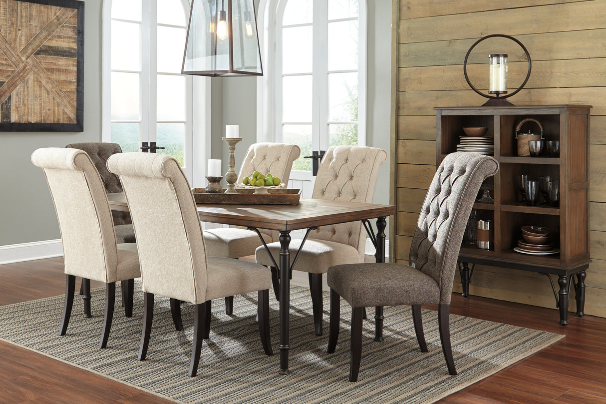 Tripton Dining Chair (Color: Linen)